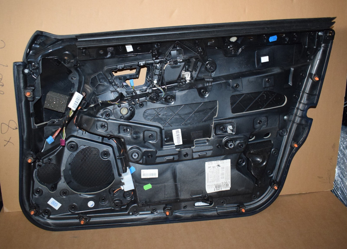 Original Mercedes w212 E Klasse Türverkleidung Türpappe vorne links
