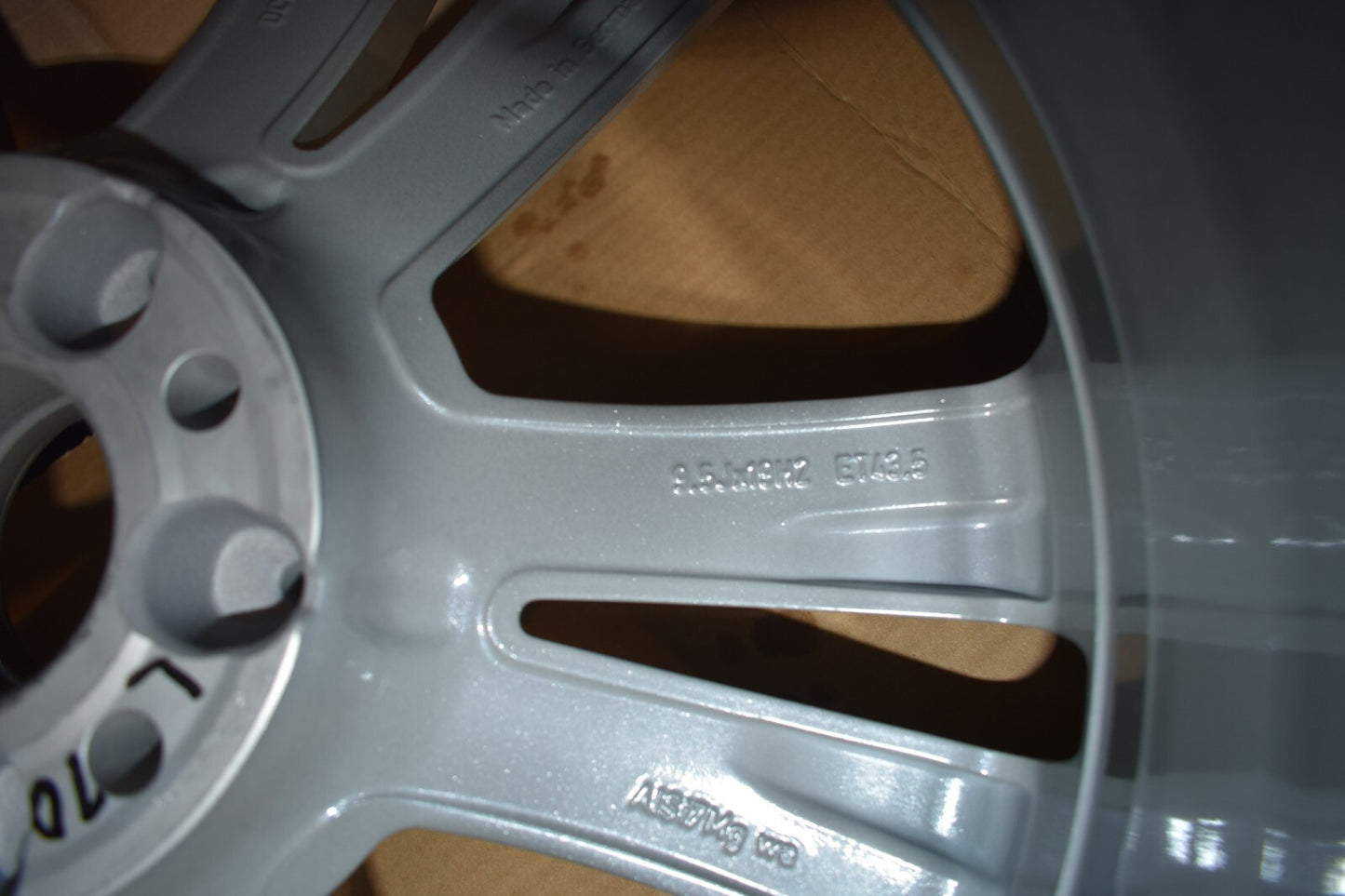 1x Original Mercedes w222 S klasse Alufelge a2224011402 9,5Jx19 ET43,5