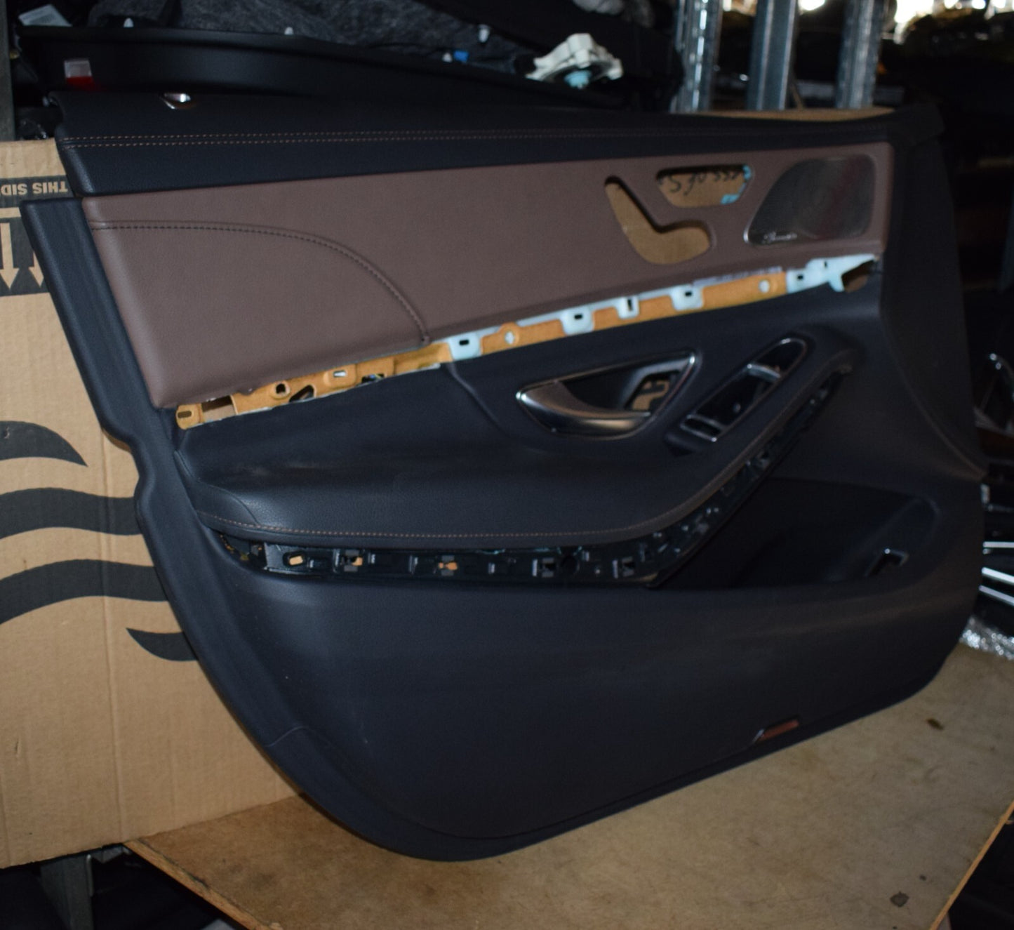 Original Mercedes S Klasse w222 Türverkleidung Türpappe vorne links