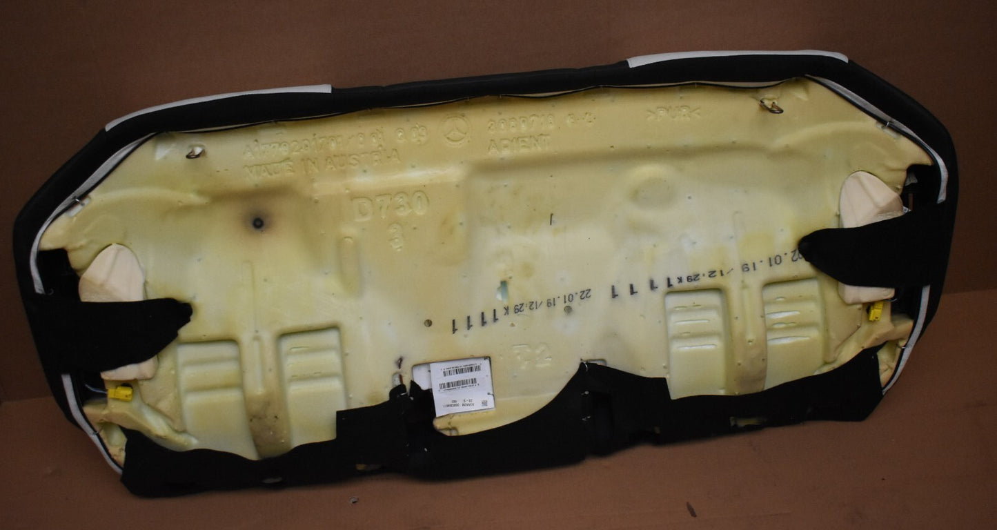 Original Mercedes w177 A Klasse CLA w118 Rücksitzbank unteres Teil weiß AMG