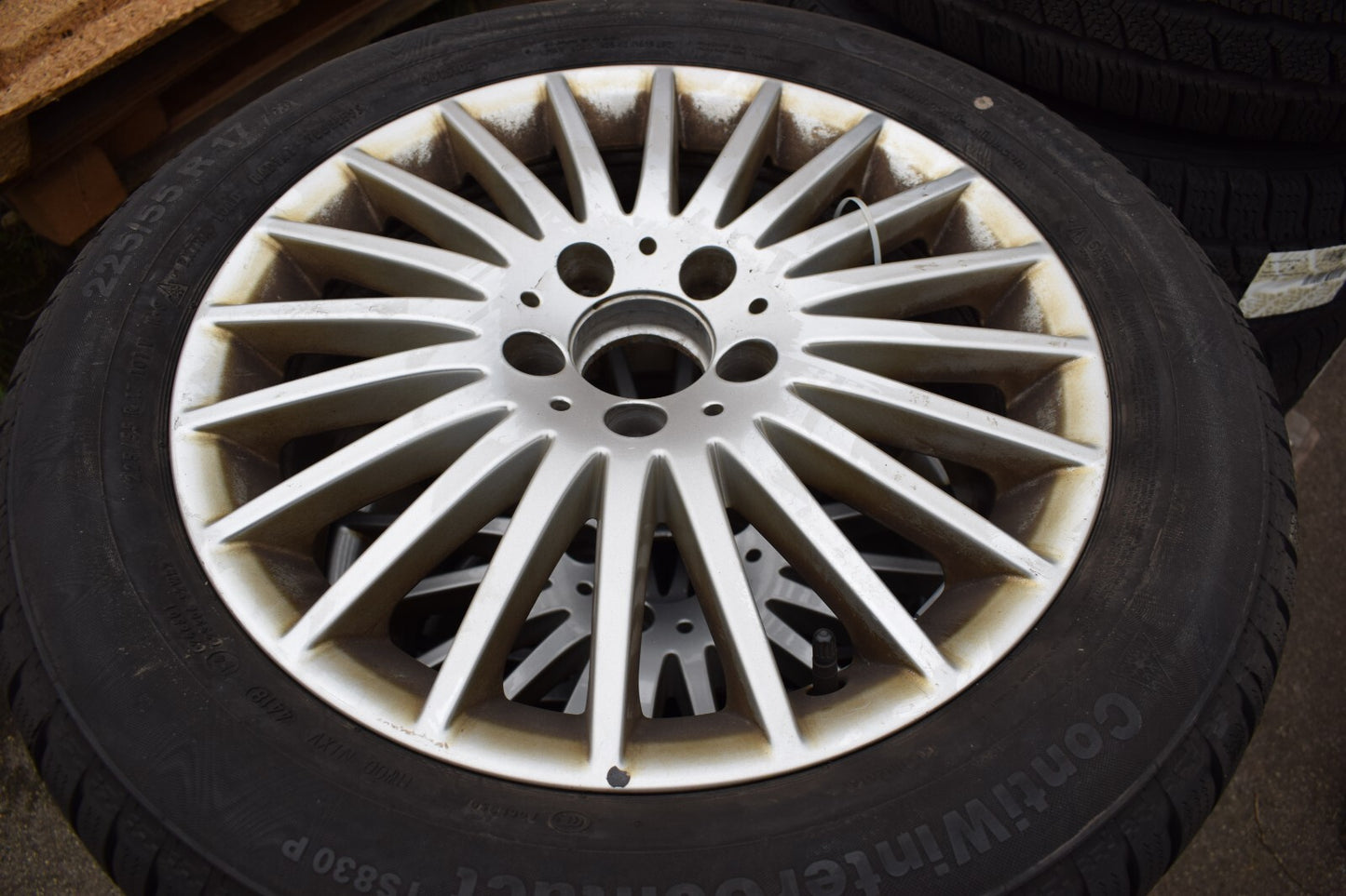 Original Mercedes Winter Räder w447 Vito V Klasse 225 55 17 101V Winterräder