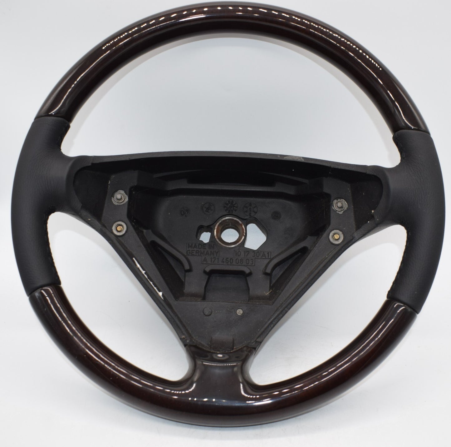 Original Mercedes SLK R171 Holzlenkrad Wurzelnuss schwarz a1714600803