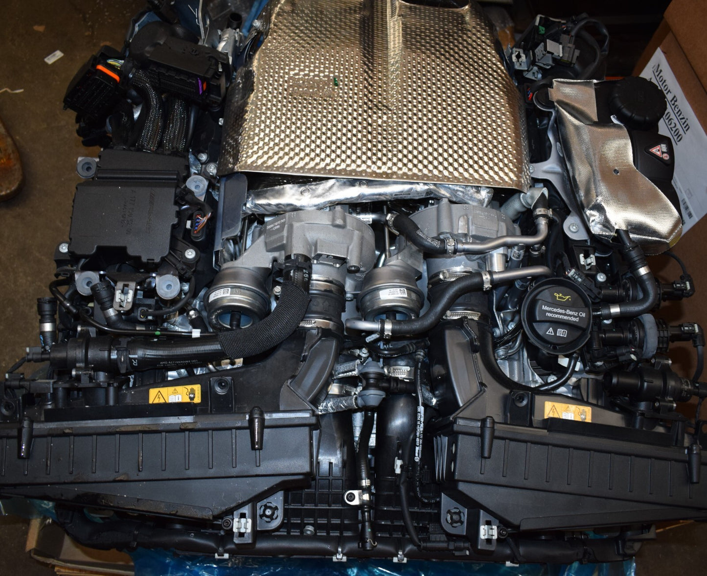 Mercedes w222 w217 Motor AMG 95km!! S63 4.0L Biturbo 177.980 A1770101305