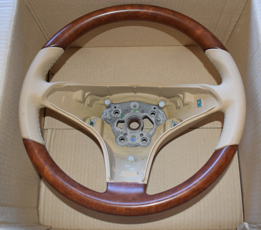 Original Mercedes R230 230 SL Holzlenkrad Lenkard Steering wheel NEU