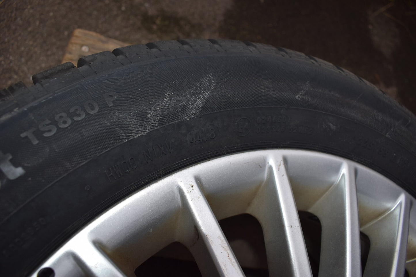 Original Mercedes Winter Räder w447 Vito V Klasse 225 55 17 101V Winterräder