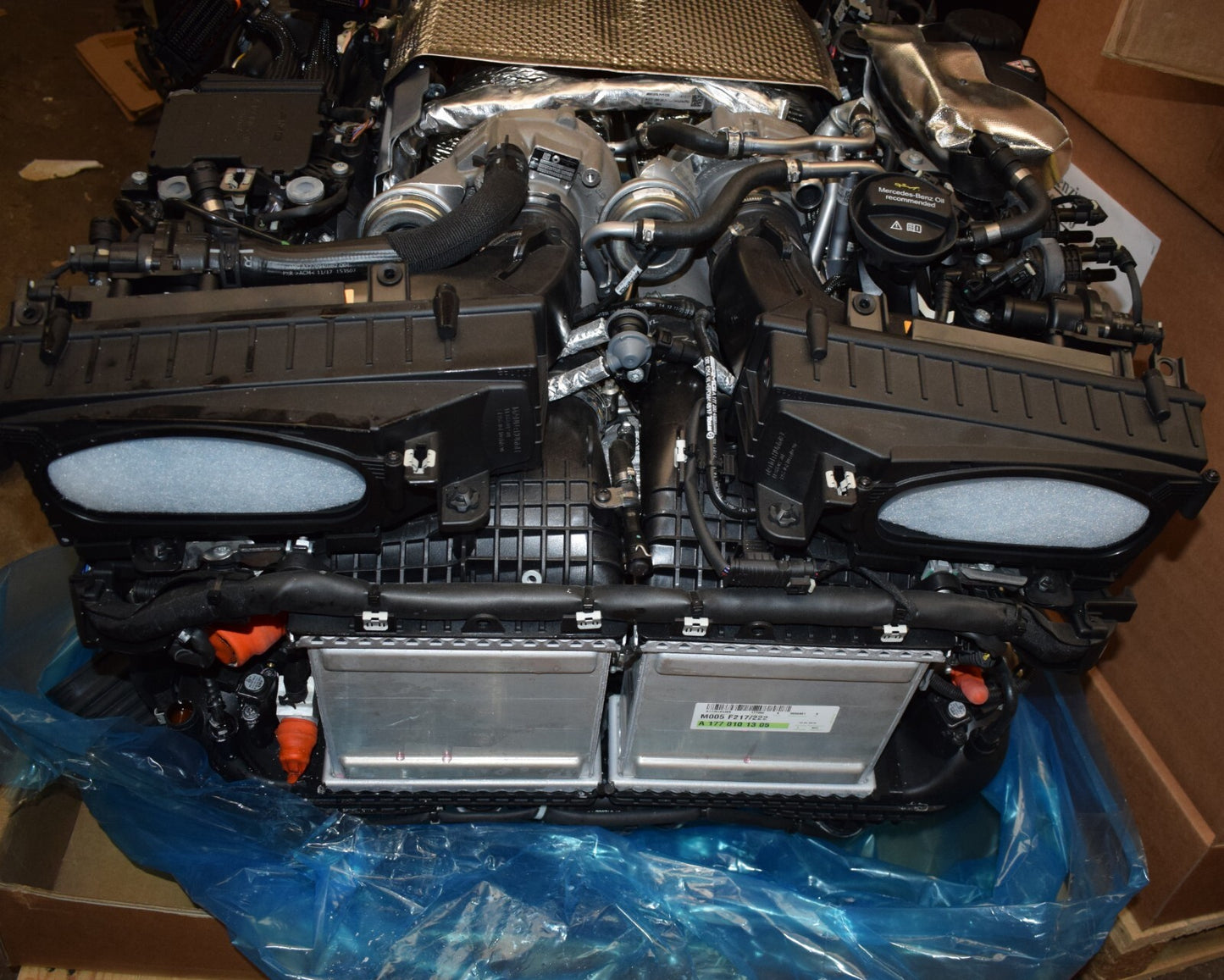Mercedes w222 w217 Motor AMG 95km!! S63 4.0L Biturbo 177.980 A1770101305