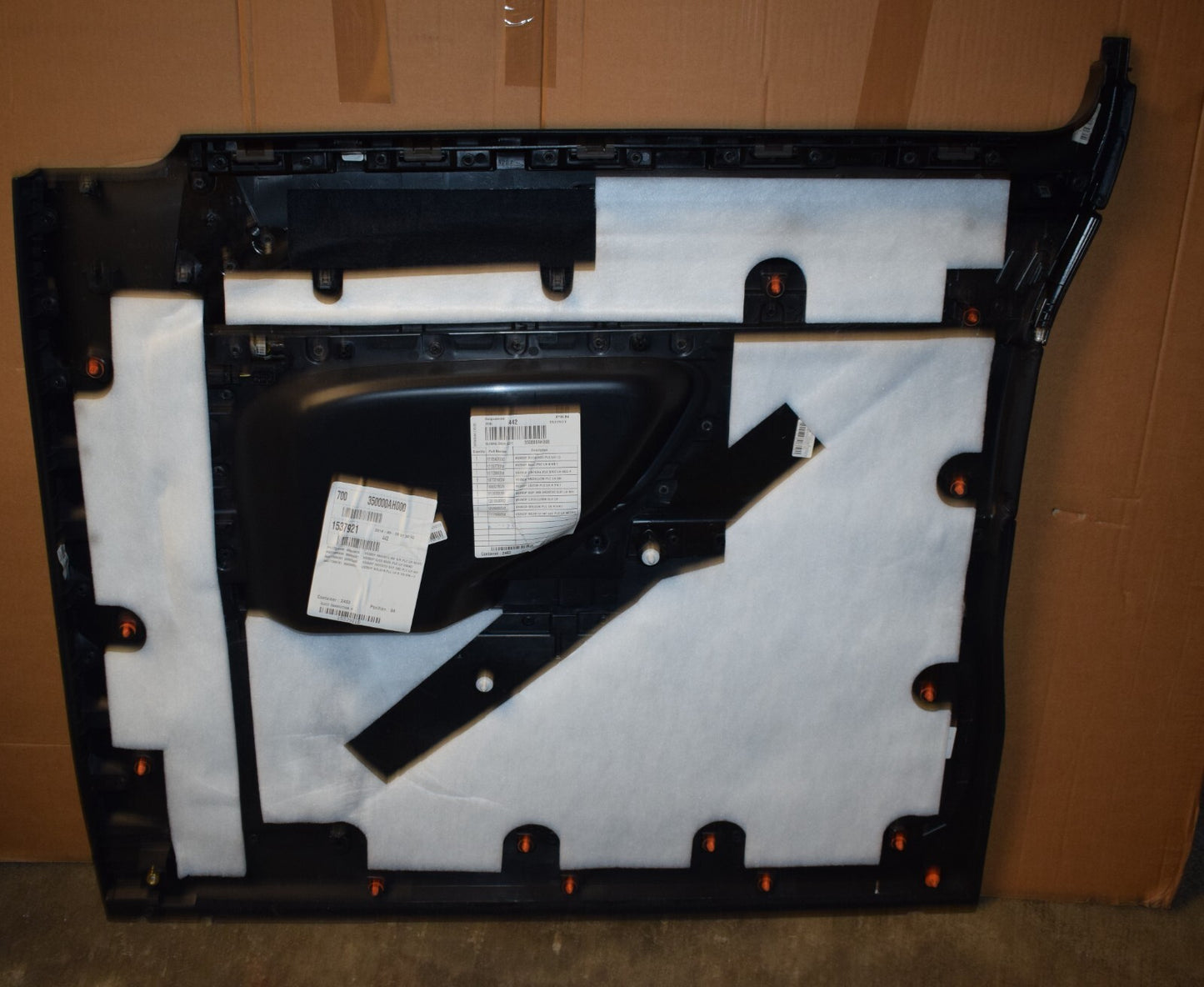 Original Mercedes w447 Vito Türverkleidung für Schiebetür links oben unten