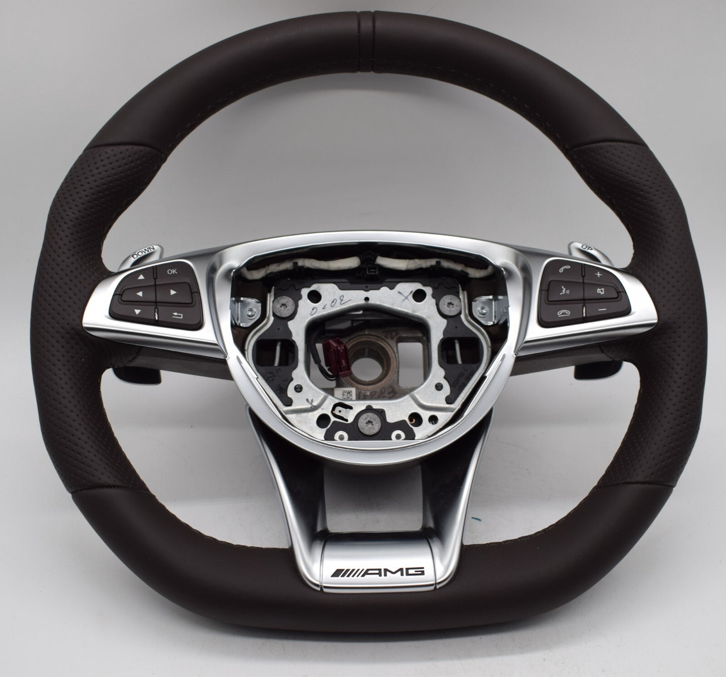 Mercedes Lenkrad AMG Lenkrad w166 w292 w218 CLS a1664601118 Esspressobraun