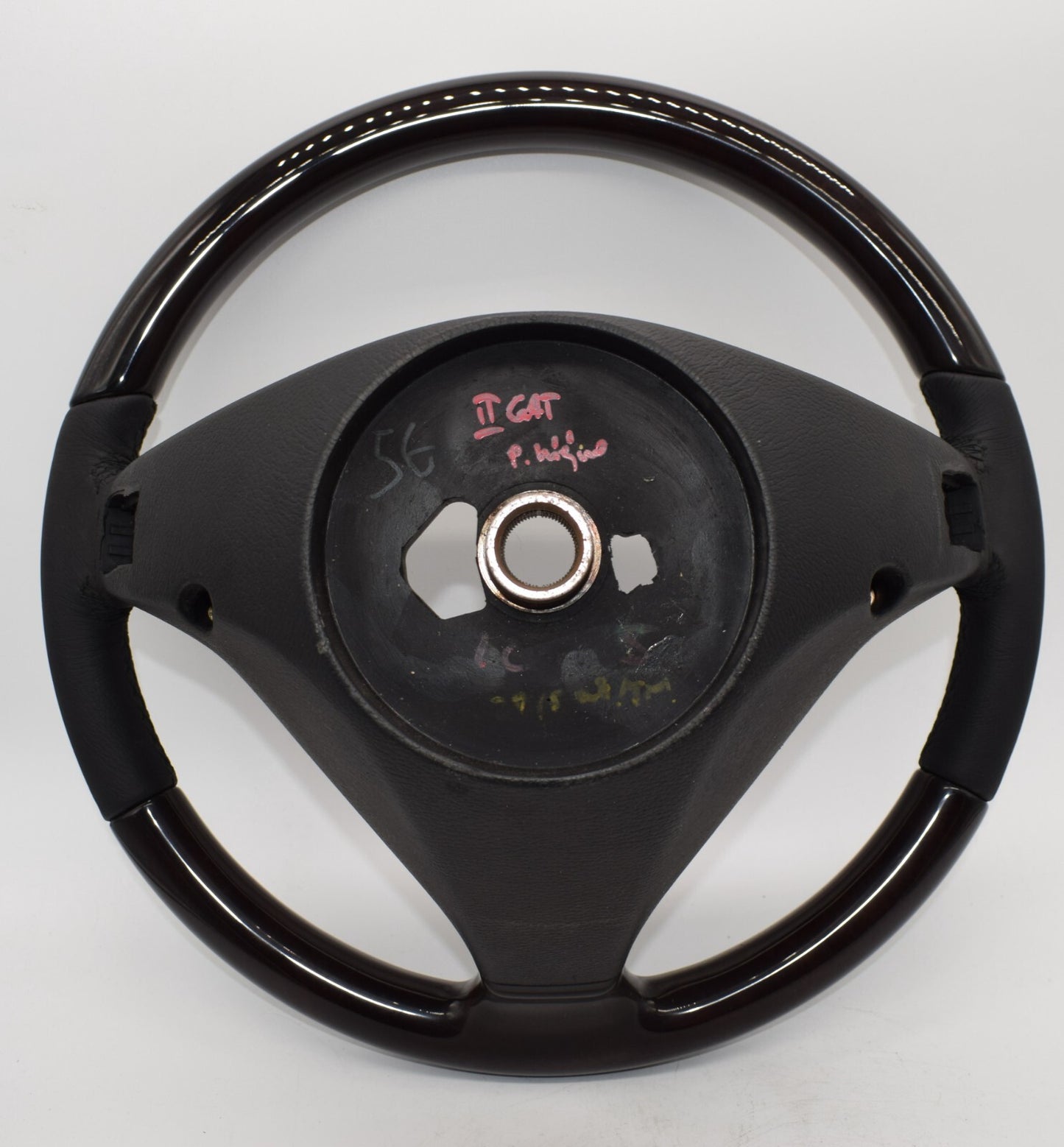 Original Mercedes SLK R171 Holzlenkrad Wurzelnuss schwarz a1714600803