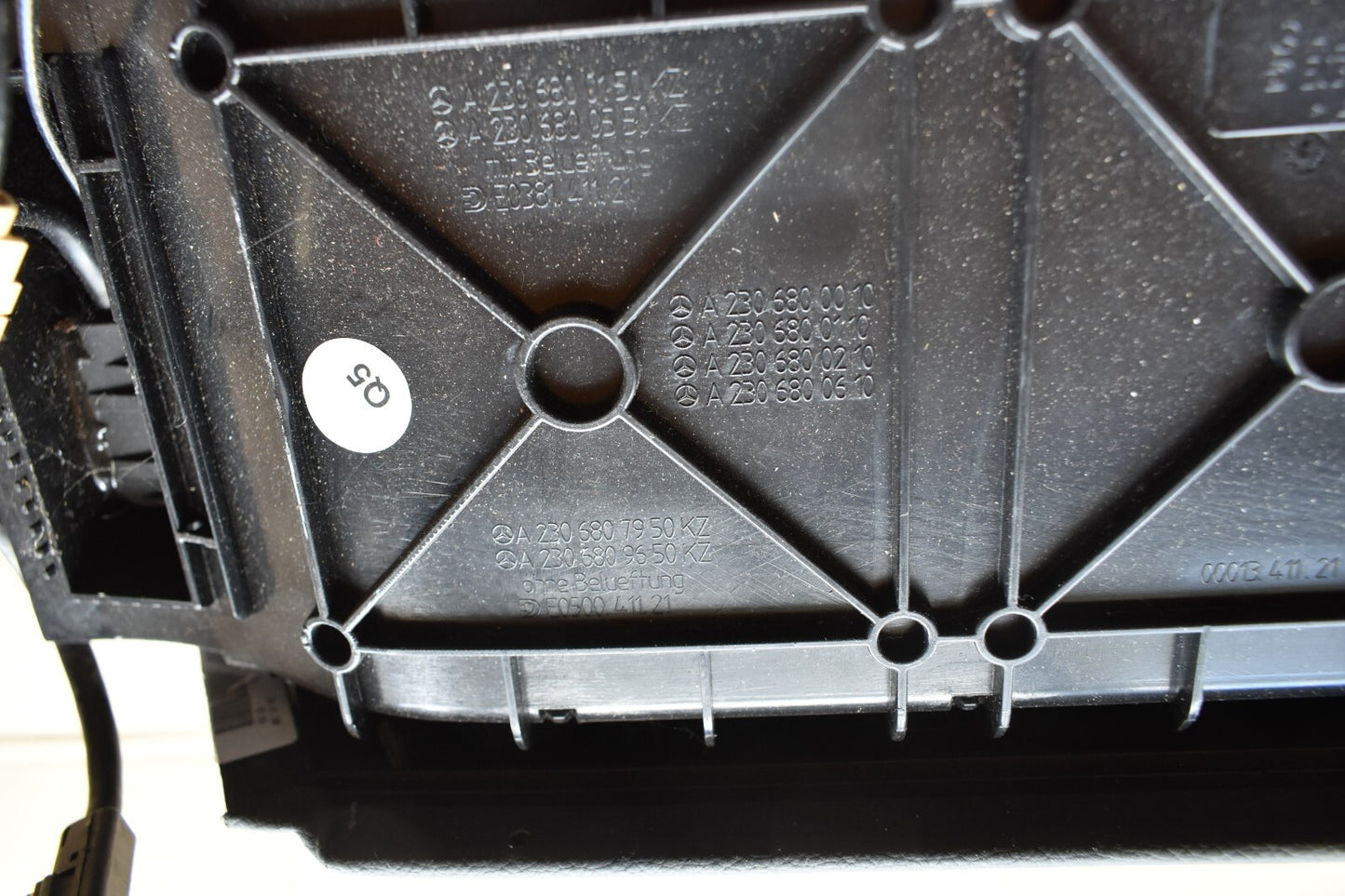 Original Mercedes R230 Ablagefach SL Fach Armlehne