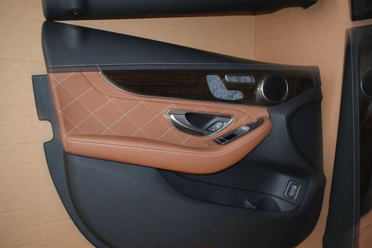 Mercedes w205 C Klasse 205 Ausstattung Designo Sitze Leder Sattelbraun AMG