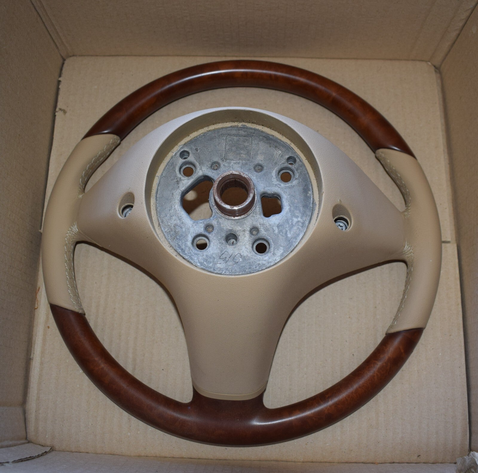 Original Mercedes R230 230 SL Holzlenkrad Lenkard Steering wheel NEU