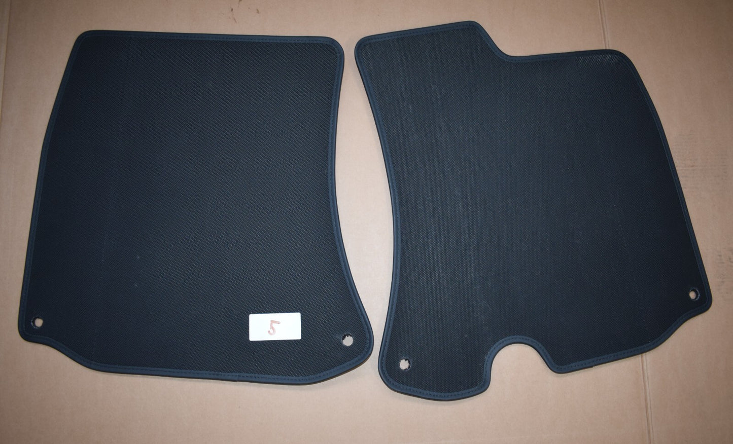 Original Ferrari Roma Fußmatten schwarz Teppich