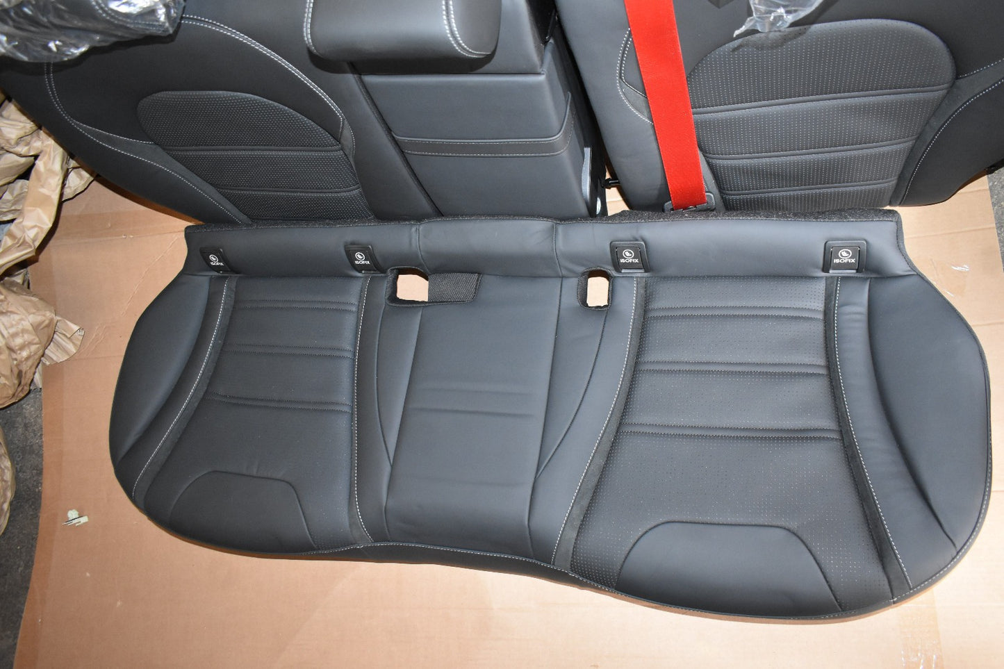 Original Mercedes w205 C Klasse Sitze Innenausstattung AMG Ledersitze Limo