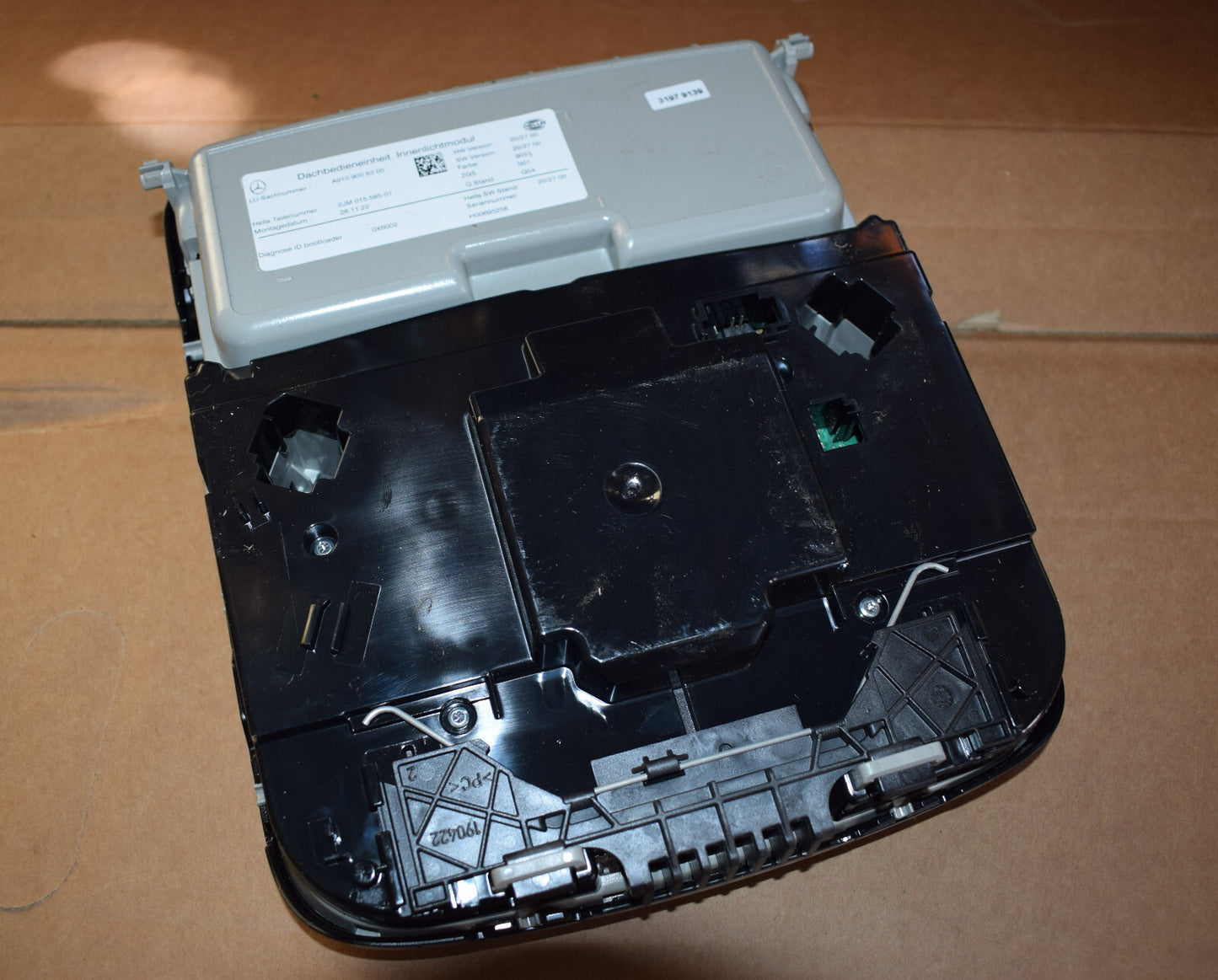 Mercedes w907 w910 Sprinter dachbedieneinheit Licht Innenlicht a9109008300