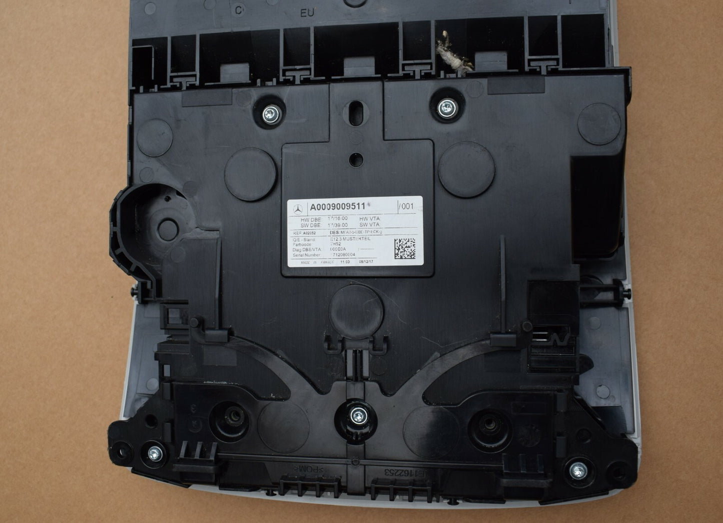 Original Mercedes w177 A Klasse Bedieneinheit A0009009511 Dachbedieneinheit