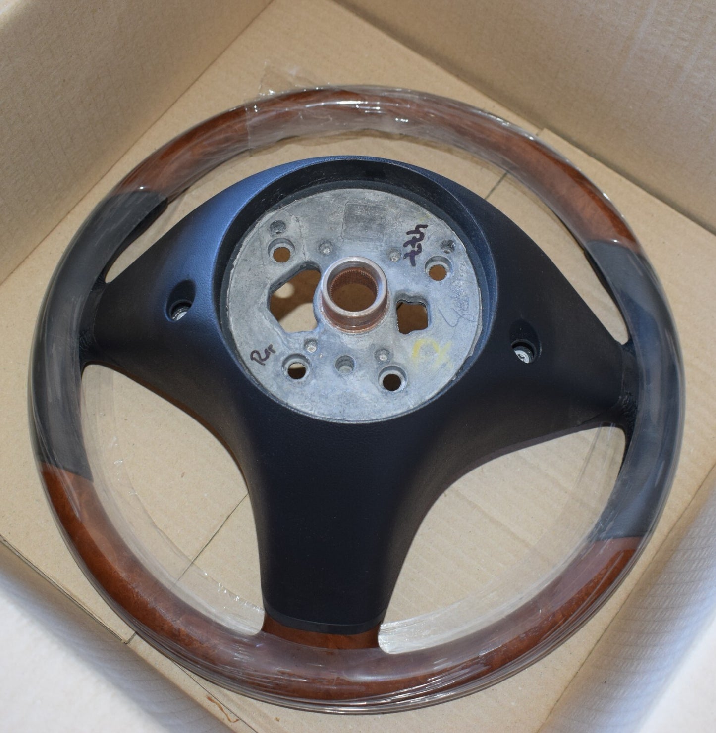 Original Mercedes R230 230 SL Holzlenkrad Lenkard Steering wheel NEU
