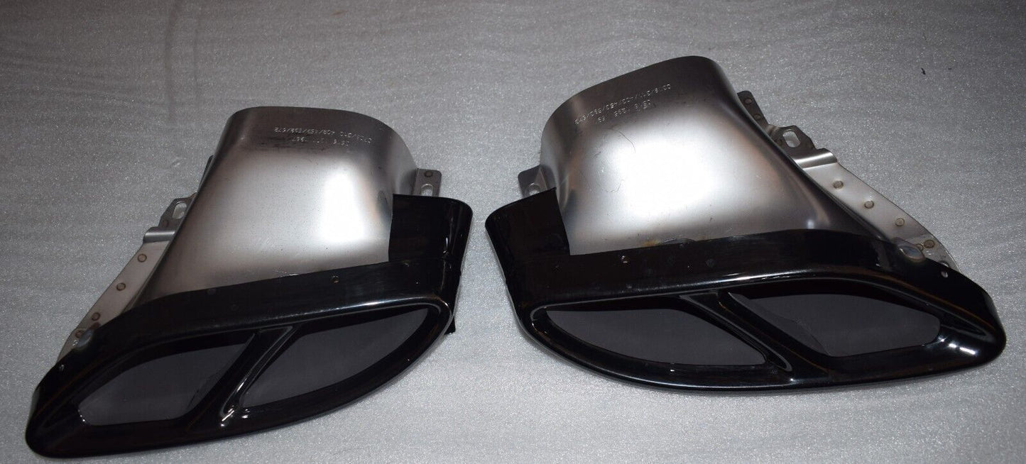 Original Mercedes SLK r172 C Klasse w205 Auspuffblende Paar AMG a1724903500