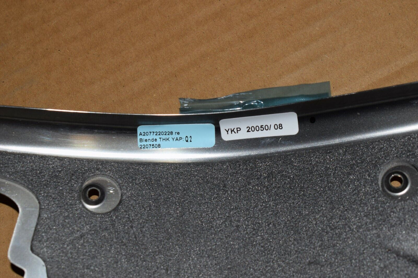 Original Mercedes W207 a207 E-coupe E Blende Türblende Chrom Abdeckung rechts