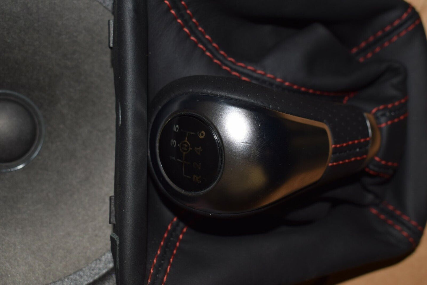 Original Mercedes Schalthebel A1763641310 A Klasse 176 Rot Leder