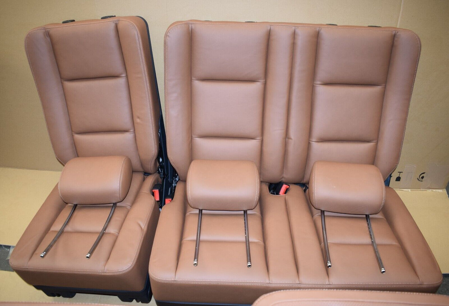 Original Mercedes G Klasse w463 Designo Sitze Leder Sattelbraun vorne hinten
