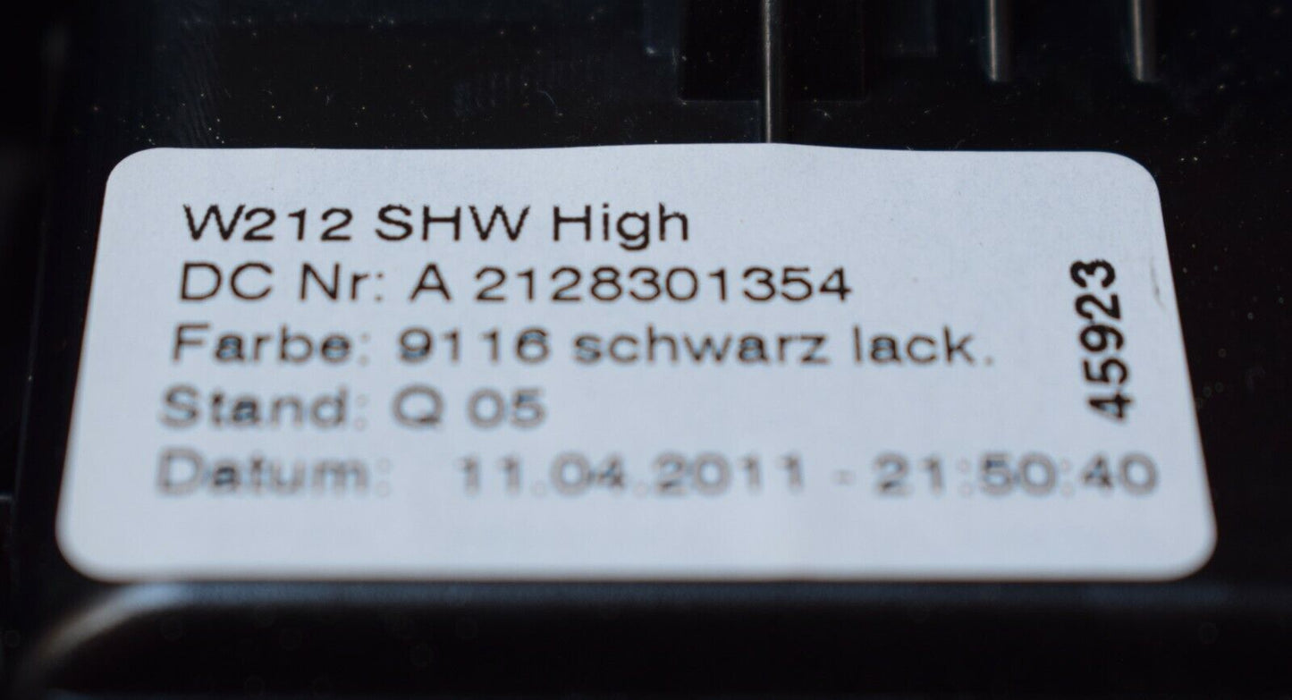 Original Mercedes w212 Luftdüse hinten Mittelkonsole E Klasse a2128301354