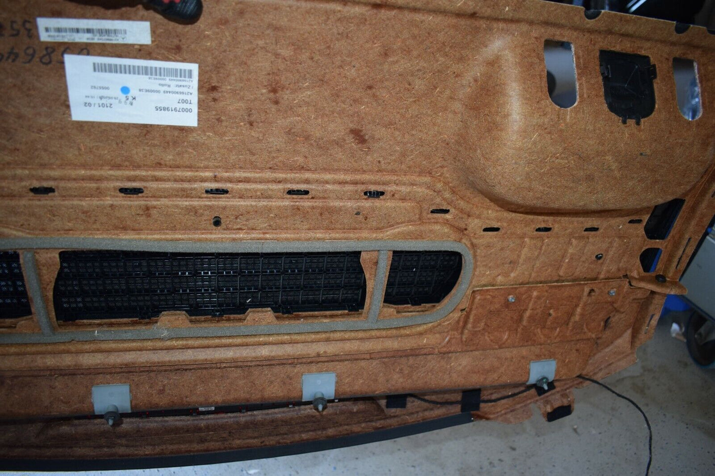 Original Mercedes w216 CL Hutablage A2166900449 9E38 Leder