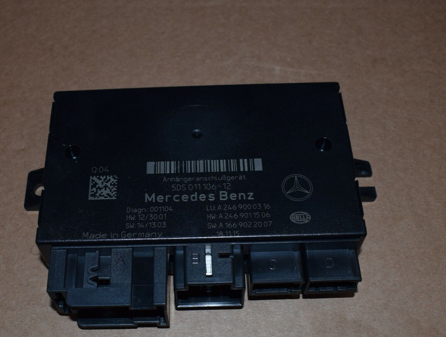 Original Mercedes w166 x166 Anhängeranschlussgerät GLE GLS