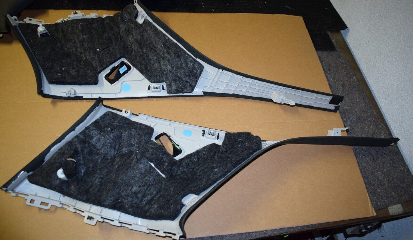 Original Mercedes w167 GLS Alcantara D Säule Verkleidung rechts links