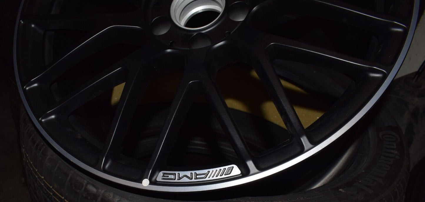Original Mercedes w218 Alufelge a2184011800 schwarz Matt CLS 63 hinten