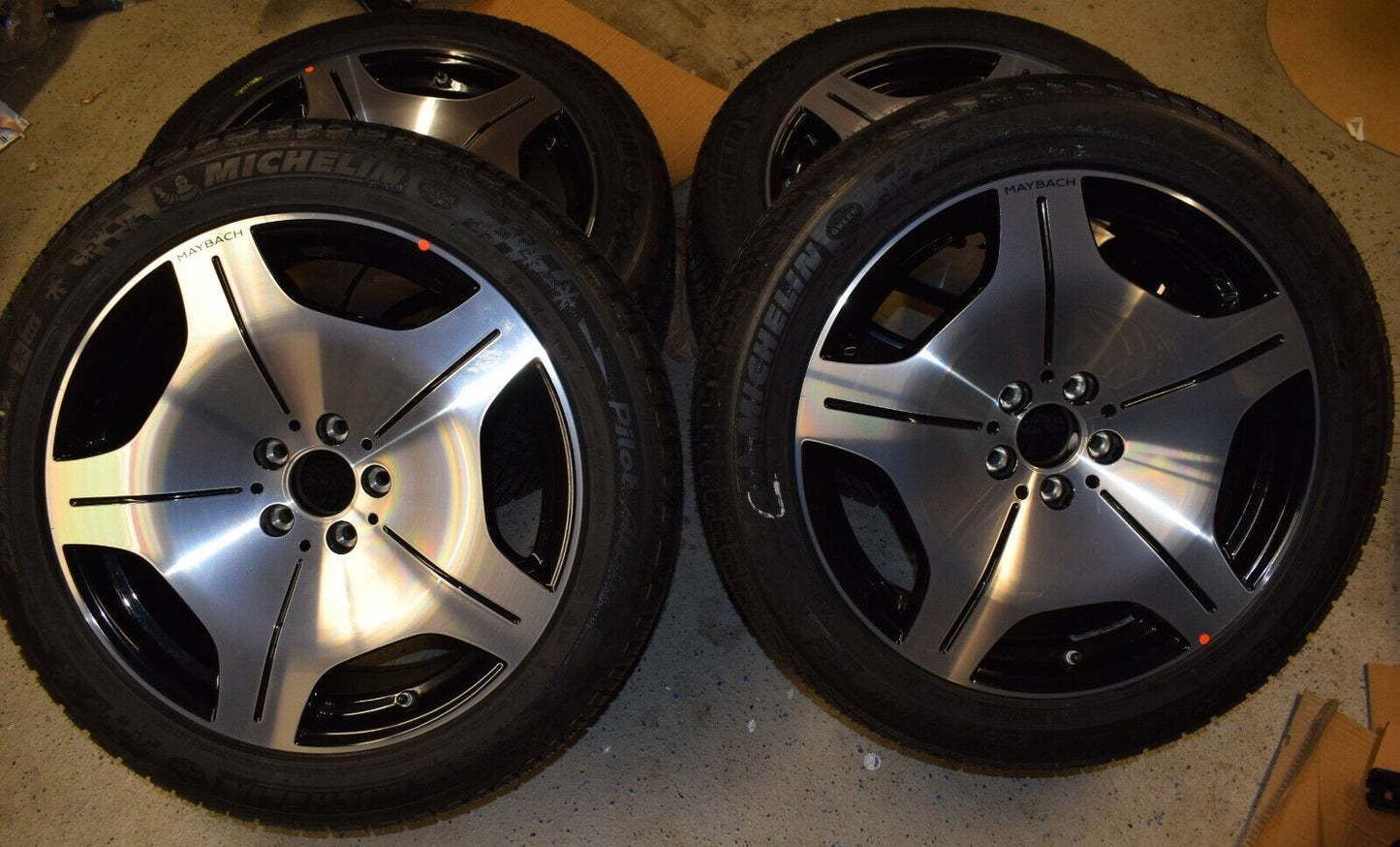 Original Mercedes Maybach w223 S Klasse Felgen Räder Winter Michelin