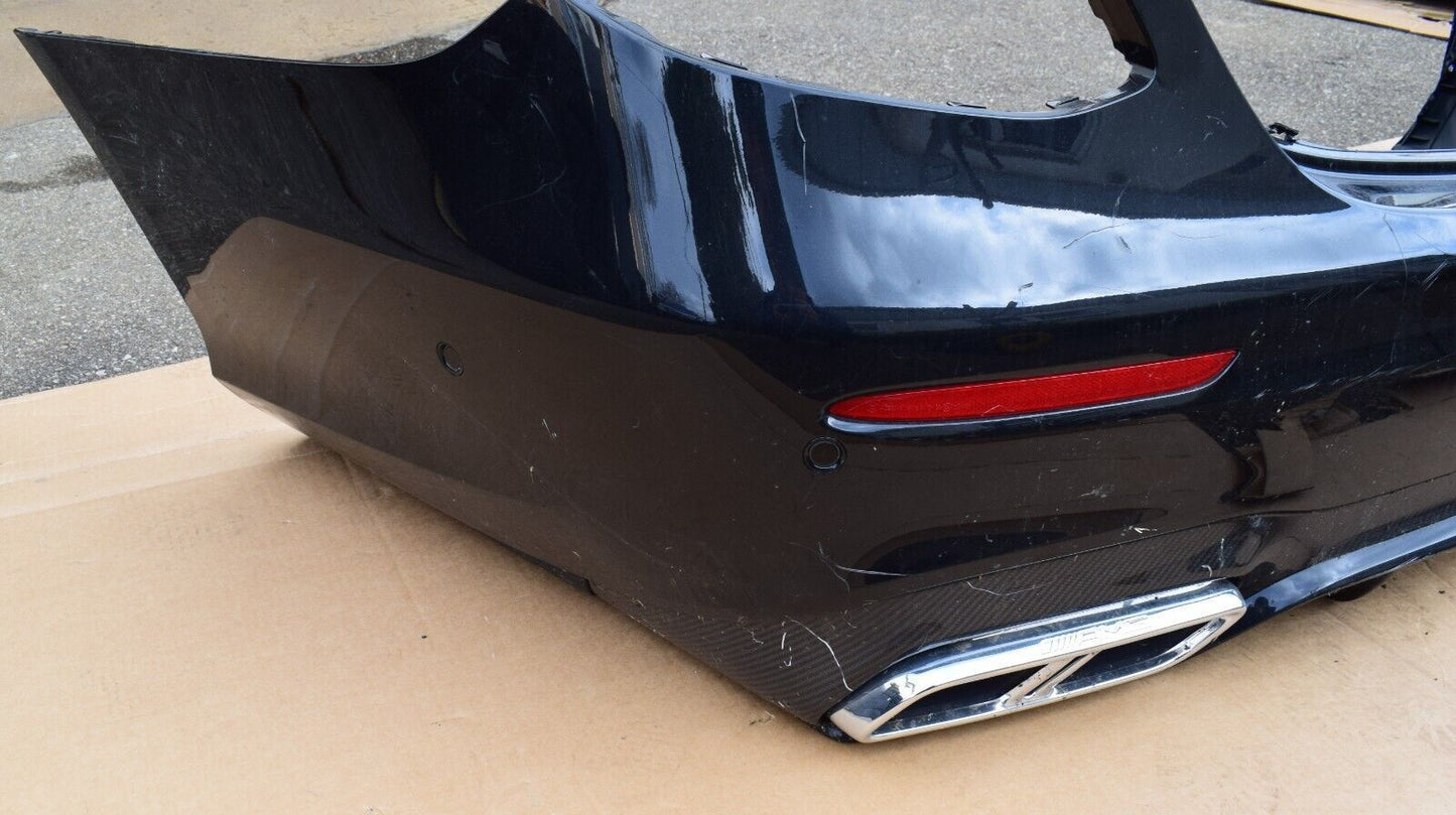 Original Mercedes w213 E Klasse 63 AMG Stoßstange hinten Carbon