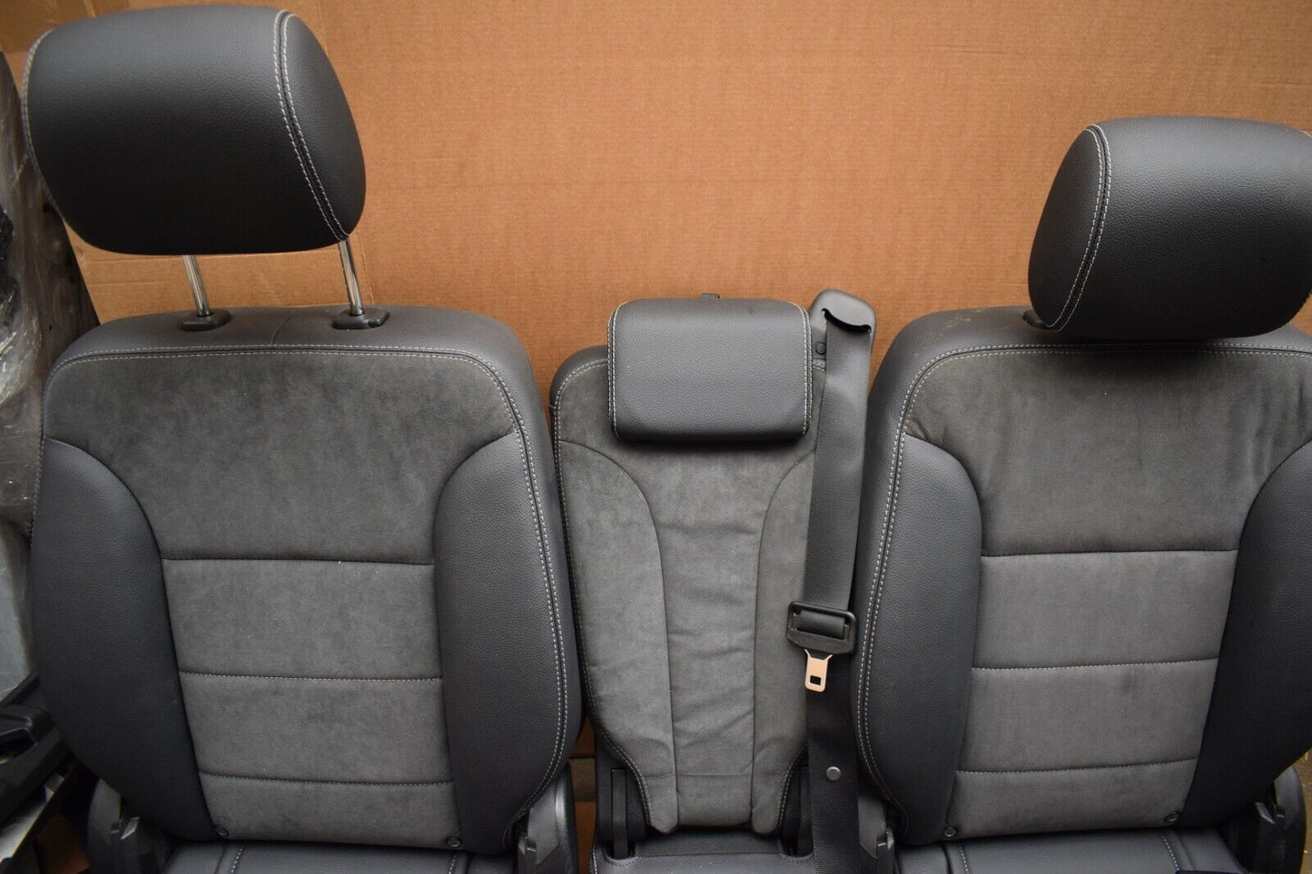 Original Mercedes R Klasse w251 Rücksitzbank Alcantara Sitze hinten
