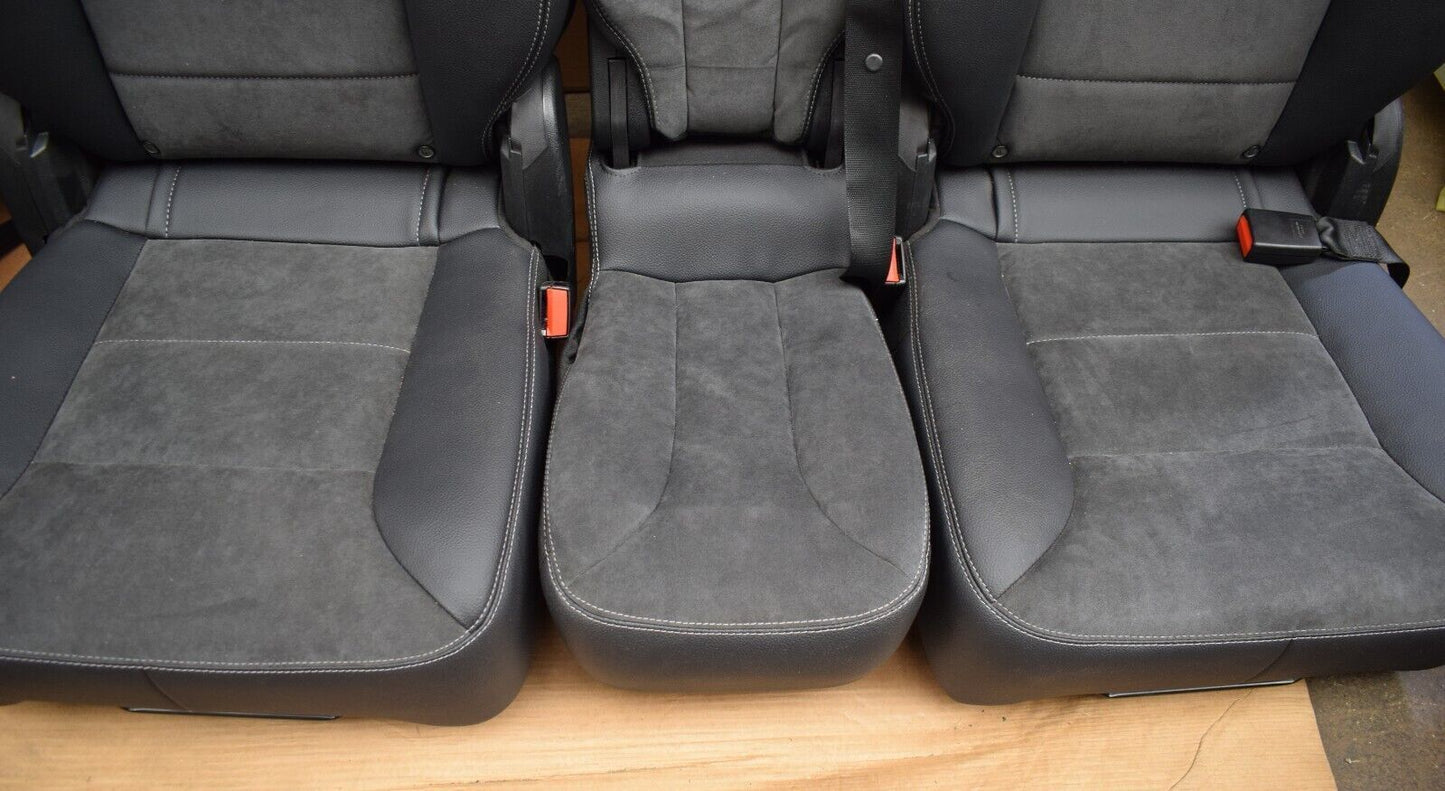 Original Mercedes R Klasse w251 Rücksitzbank Alcantara Sitze hinten