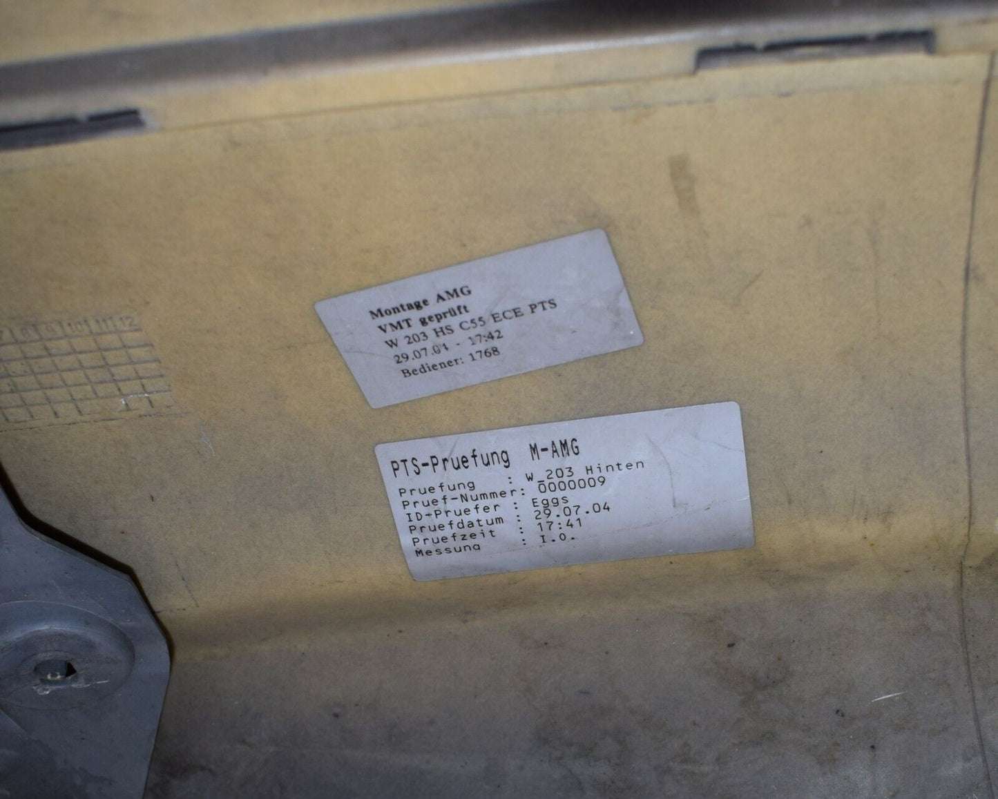 Original Mercedes w203 Stoßstange hinten AMG C55 C klasse