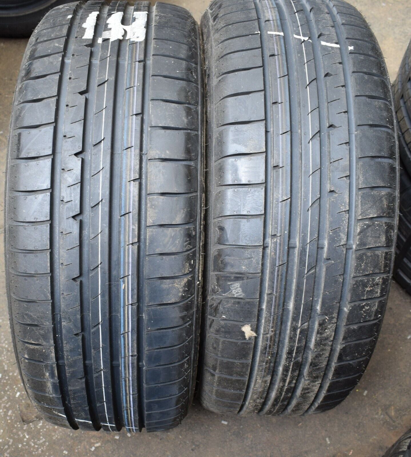 2x Goodyear 225 40 19 93Y Eagle F1 Sommerreifen Runlat 2013 volles Profil