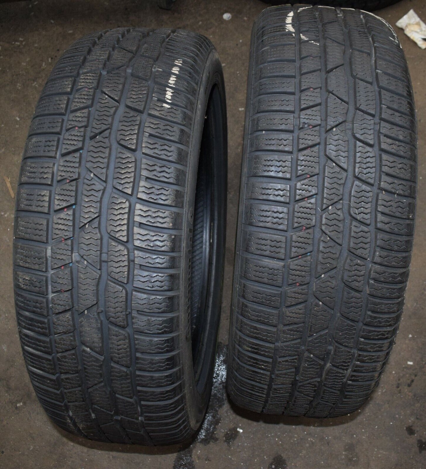 2x 205 50 R 17 93H Winterreifen Continental Wintercontact 2015 6,5mm