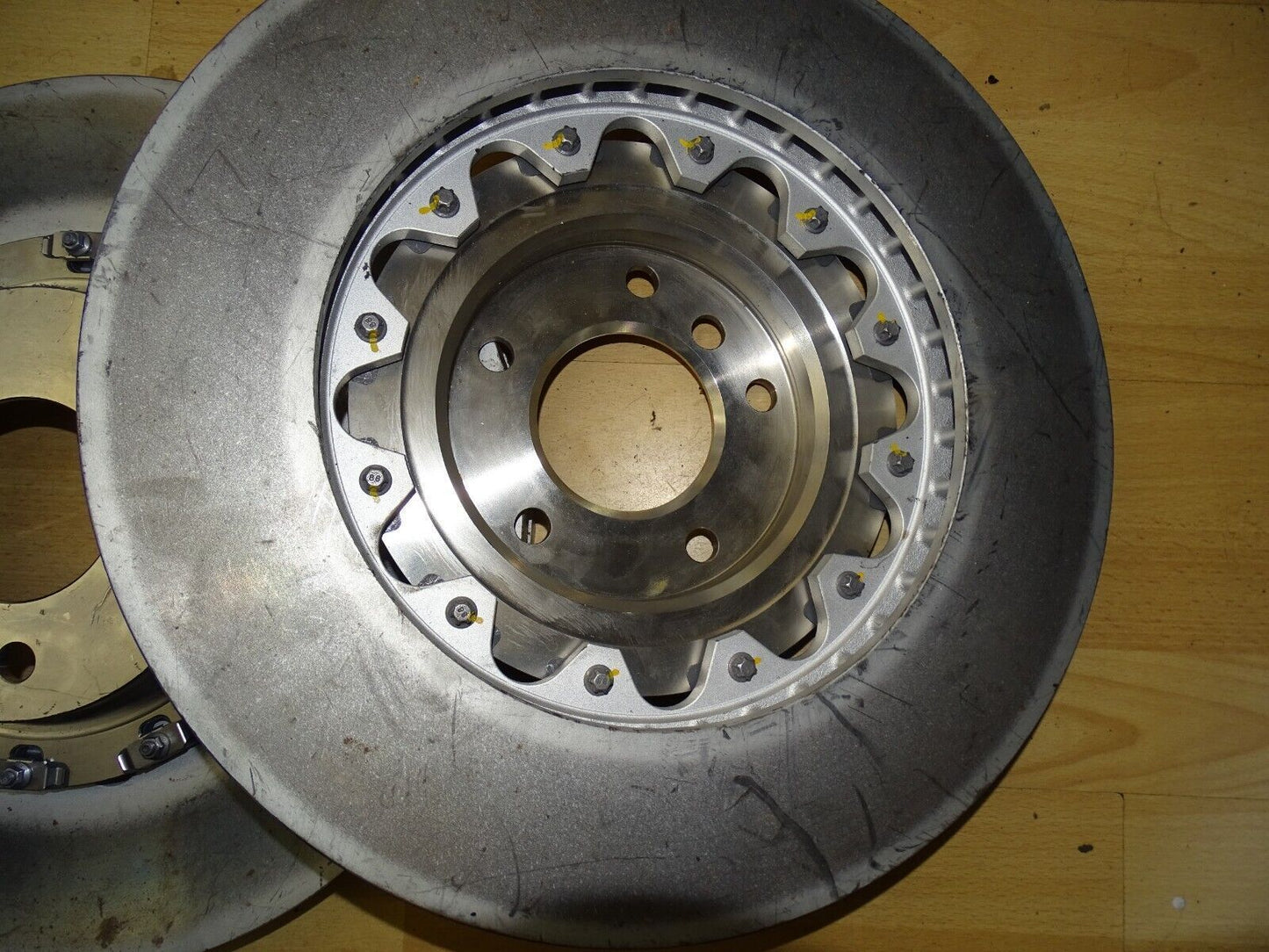 Original AUDI 4H A8 bremsscheibe satz vorne BRAKE DISC 4H6615301b