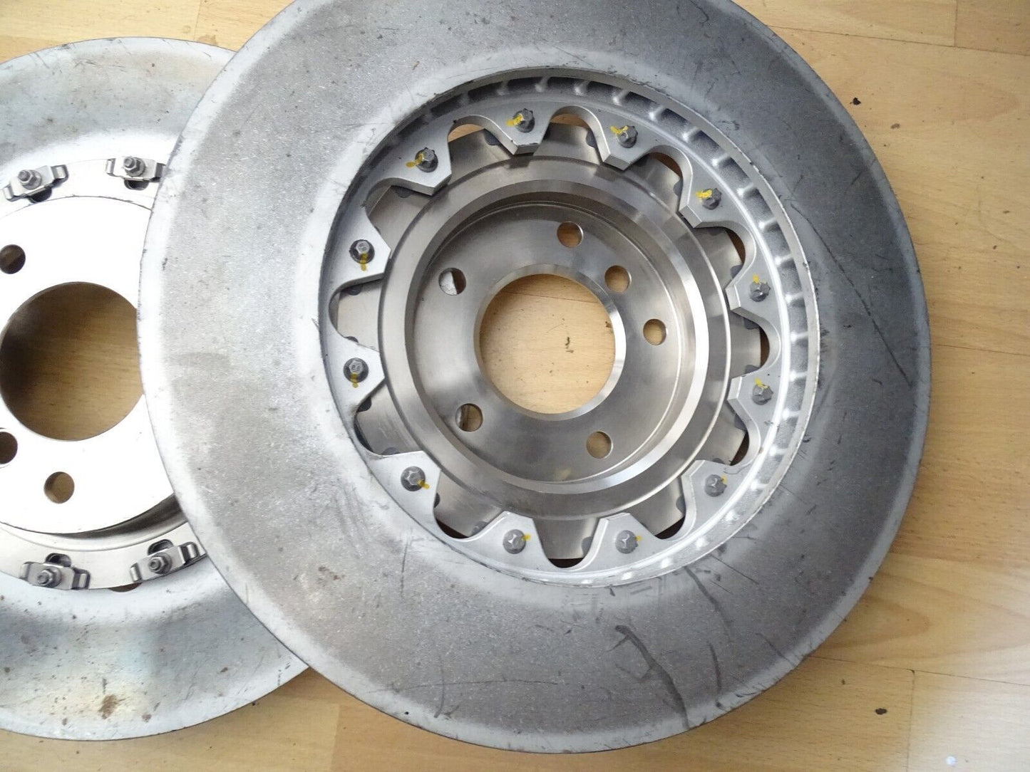 Original AUDI 4H A8 bremsscheibe satz vorne BRAKE DISC 4H6615301b