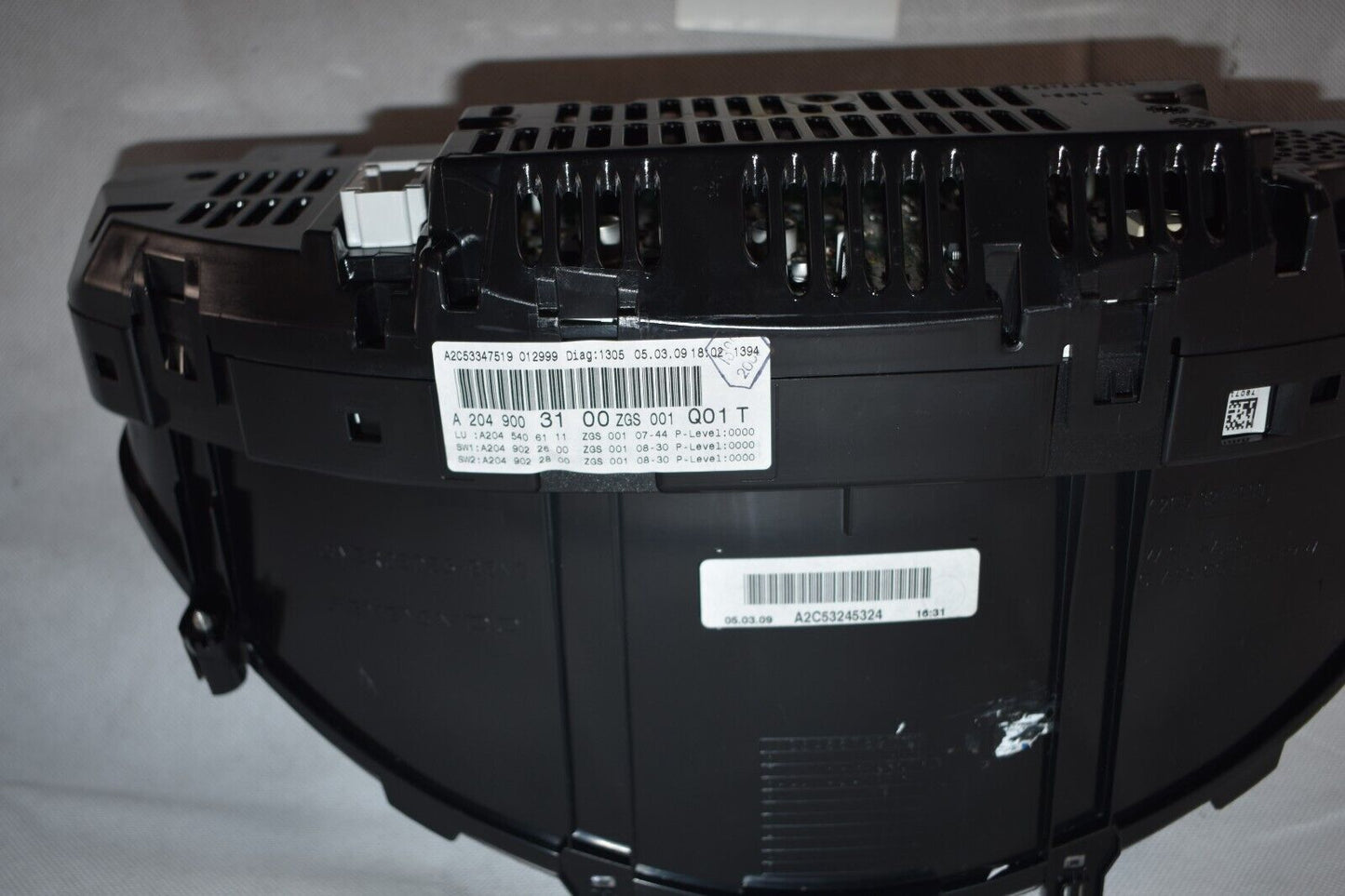 Mercedes Tacho Kombiinstrument w204 C klasse Benziner a2049003100 M271 M272