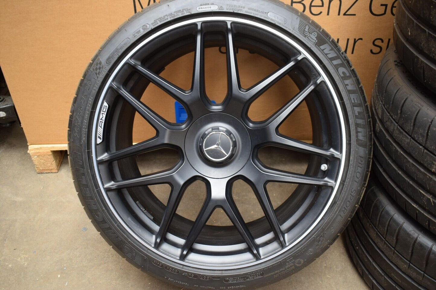 Original AMG Felgen E Klasse w213 213 Schmiede 20 Zoll e63 E Kreuzspeiche 7mm