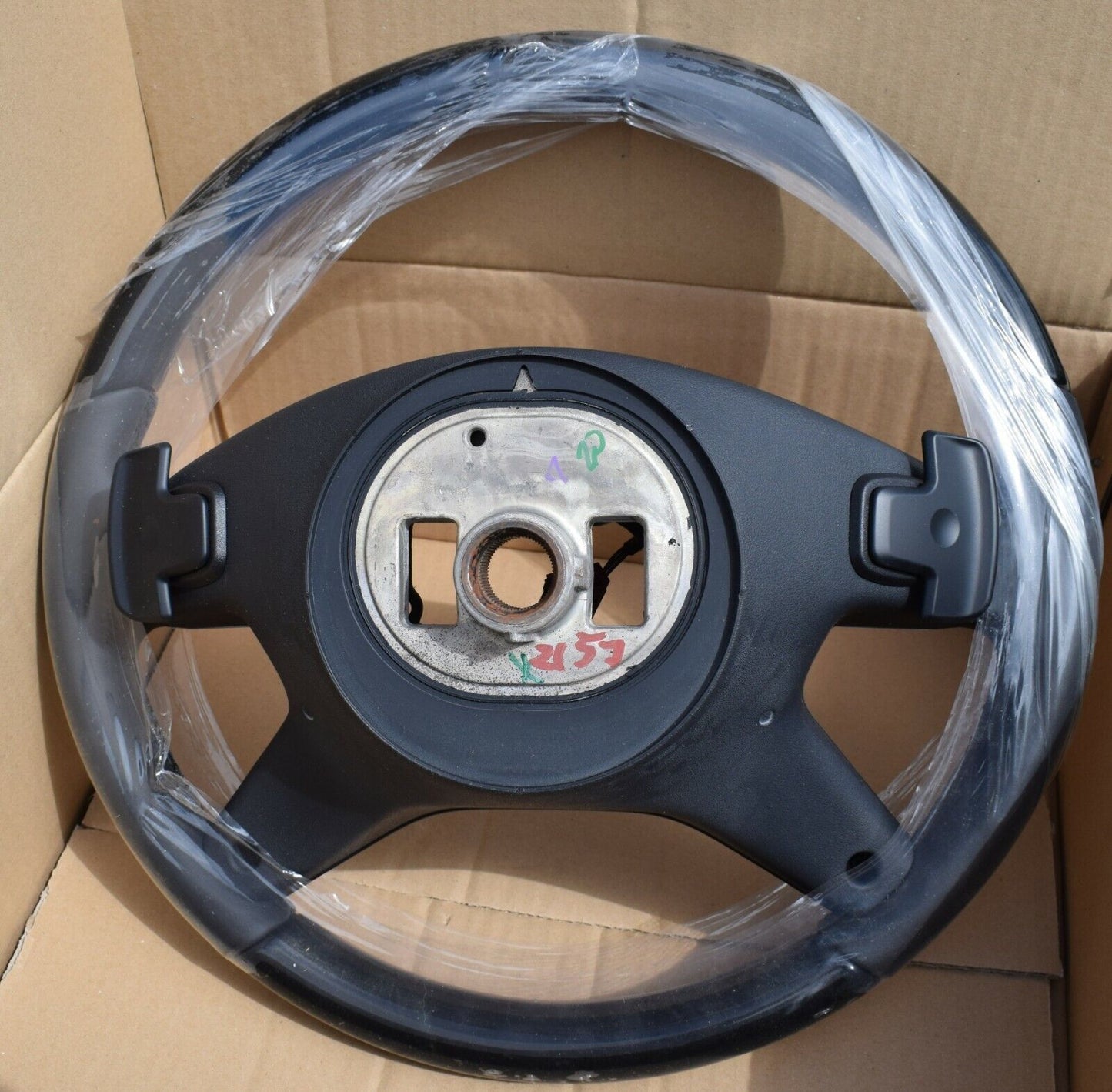 Original Mercedes w166 Holzlenkrad GL ML X166 A1664609303 9E38 schwarz