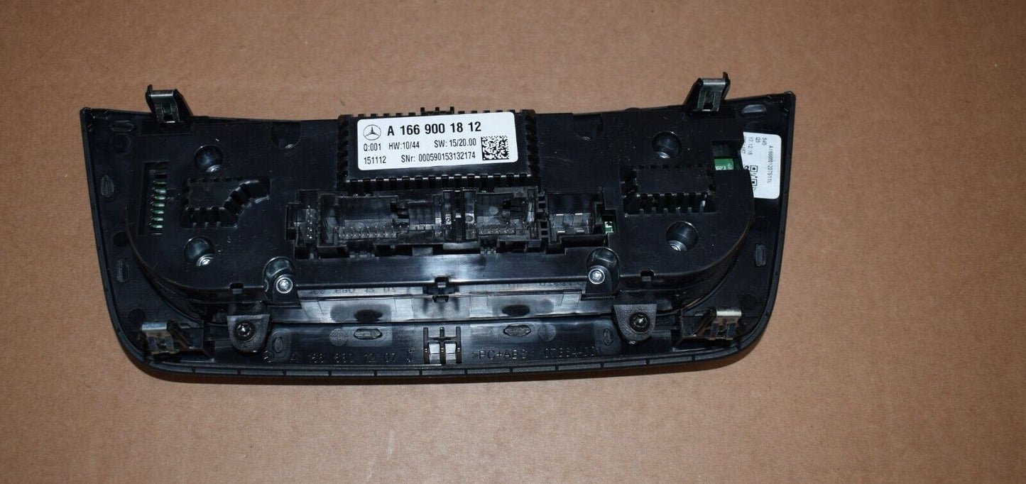Original Mercedes Klima Bedienteil GLE GLS w166 X166 a1669001812