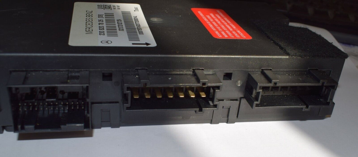 Original Mercedes R230 SL Verdeck Steuergerät A2308207826 Steuerung a2308200500