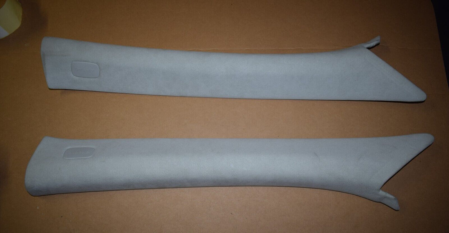 Original Mercedes w222 S Klasse A Säule Verkleidung Alcantara greige