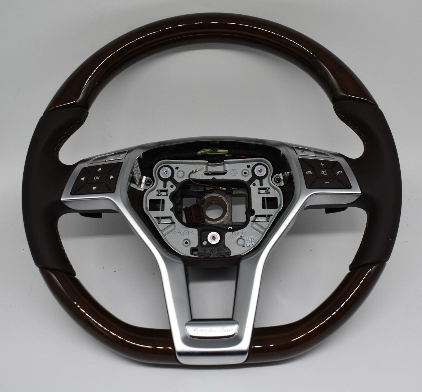 Original Mercedes Holzlenkrad wR231 SL a2314602603 Espressobraun Spurassistent