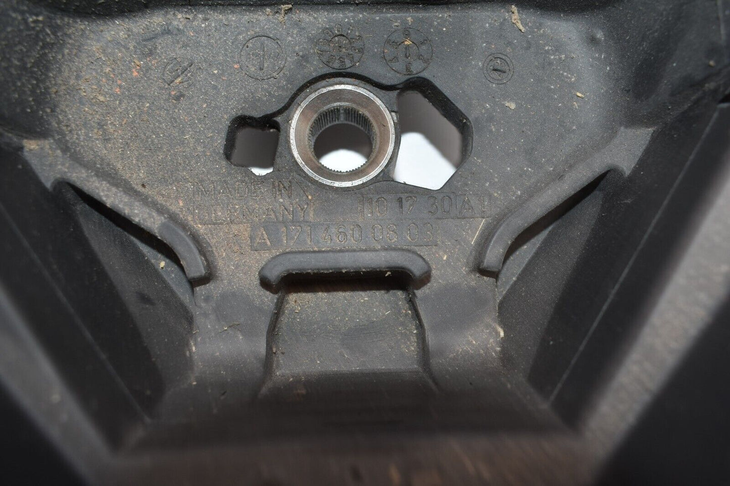 Original Mercedes SLK R171 Holzlenkrad Wurzelnuss schwarz a1714600803
