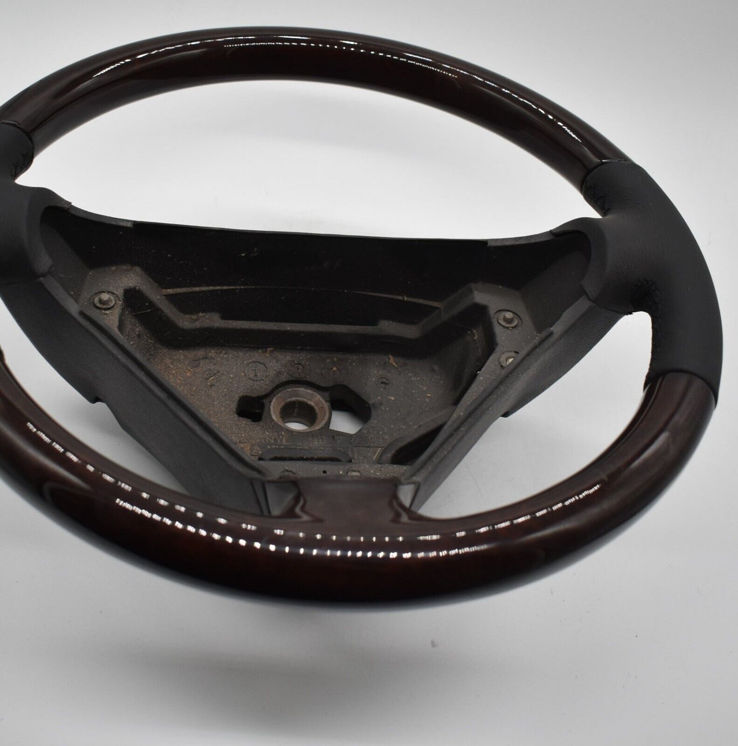 Original Mercedes SLK R171 Holzlenkrad Wurzelnuss schwarz a1714600803