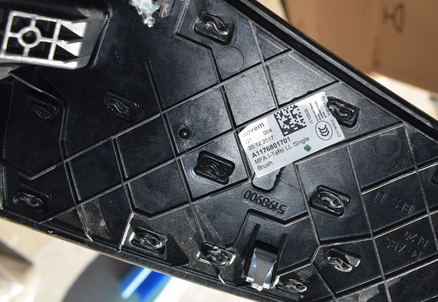 Original Mercedes CLA w117 Zierblende Armaturenbrett Aluminium a1176801701