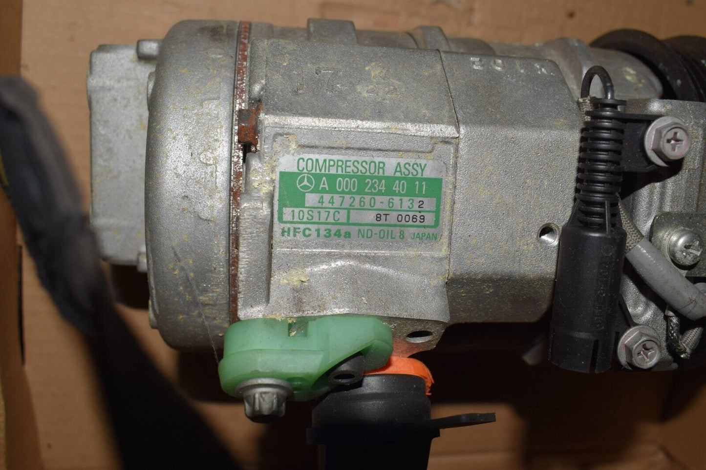 Original Mercedes Kältemittelverdichter Klimakompressor a0002344011